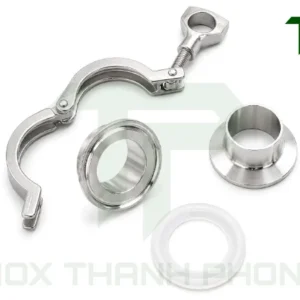 Thành phần của bộ clamp hàn inox vi sinh