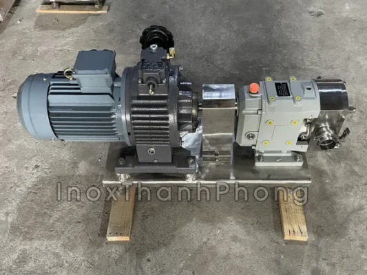 Bơm lobe – bơm cánh khế inox vi sinh