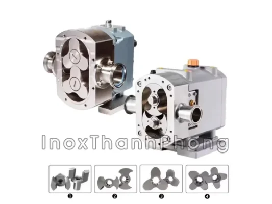 So sánh bơm vi sinh inox và bơm inox công nghiệp