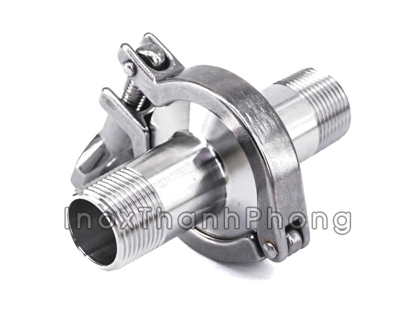 Bộ clamp ren ngoài inox