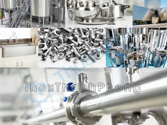 Ứng dụng điển hình của inox 316