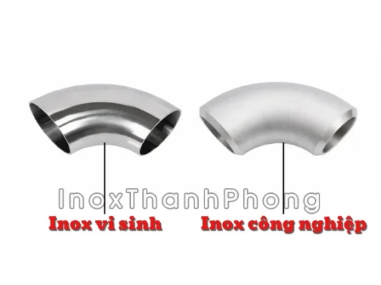 Phân biệt inox công nghiệp và inox vi sinh