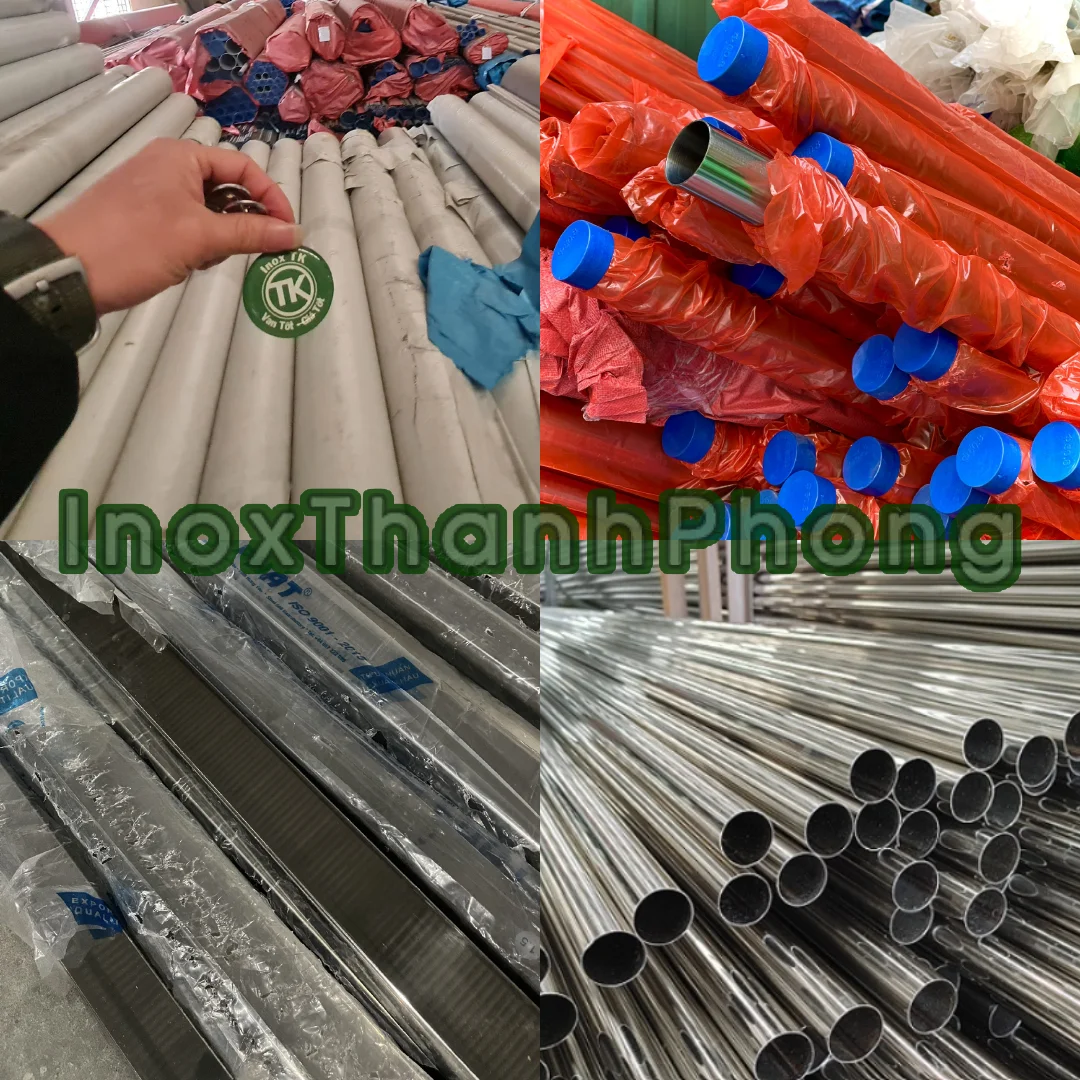 Inox Thanh Phong luôn có sẵn hàng ống inox trong kho