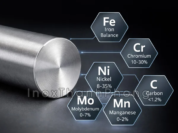Thành phần chính của inox