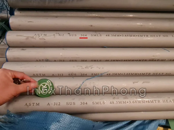 Ống công nghiệp inox 304