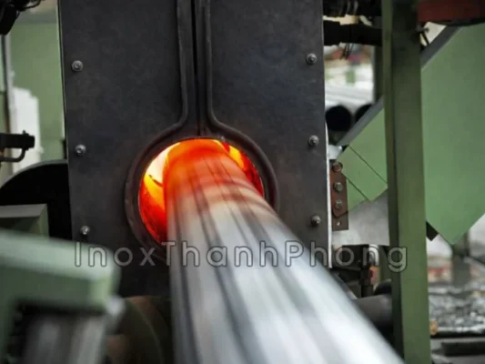 Quy trình sản xuất ống inox trang trí