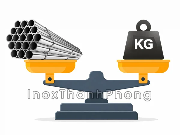 Trọng lượng của ống là thông số quan trọng để tính toán phương án thi công