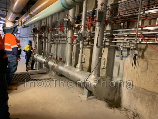 Phụ kiện inox công nghiệp được sử dụng trong những lĩnh vực nào?