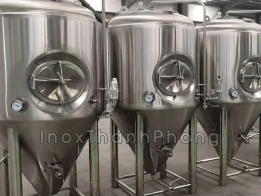 Ứng dụng của phụ kiện bồn tank inox vi sinh