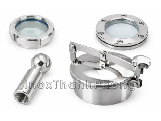 Báo giá phụ kiện bồn tank inox vi sinh