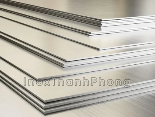 Công thức tính trọng lượng tấm inox