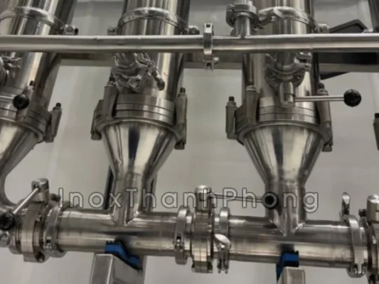 Ứng dụng của côn – cút – tê inox vi sinh theo từng ngành cụ thể