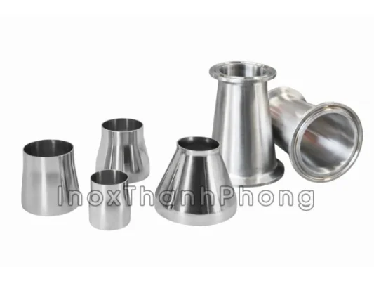 Phân loại côn thu inox vi sinh theo kiểu kết nối