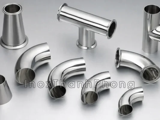 Vì sao hệ thống vi sinh bắt buộc dùng côn – cút – tê inox vi sinh?