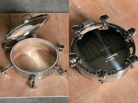 Nắp bồn chịu áp lực inox