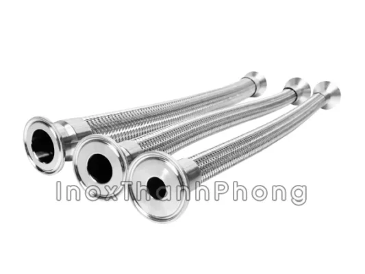 Khớp nối mềm inox vi sinh (khớp chống rung inox)