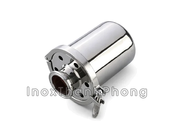 Cốc lọc khí lắp đỉnh bồn tank inox vi sinh