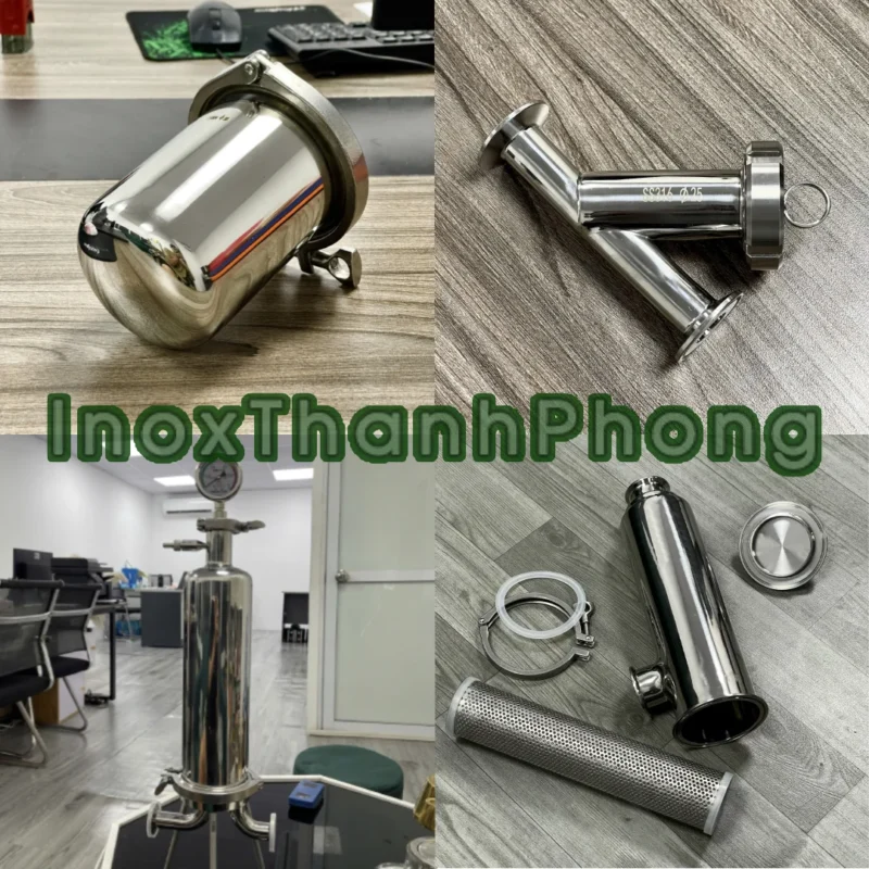 Một số thiết bị lọc inox vi sinh tại Inox Thanh Phong