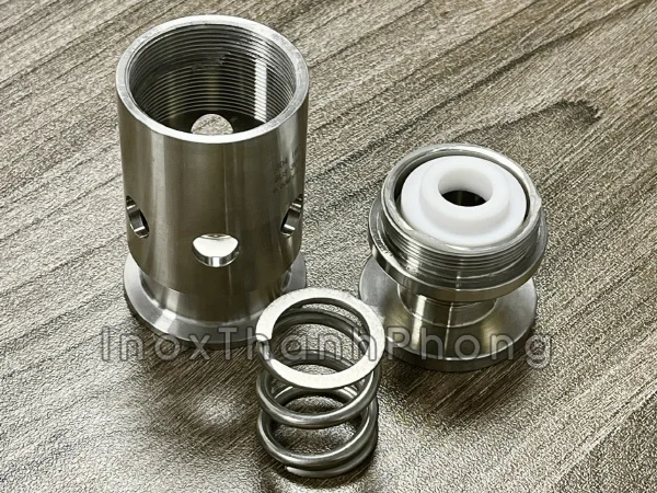 Cấu tạo cơ bản của van anh toàn inox vi sinh