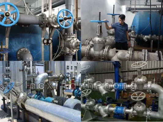 Ứng dụng thực tế của van cổng inox