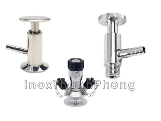 So sánh van lấy mẫu nối clamp, nối ren và van lấy mẫu 2 vòi