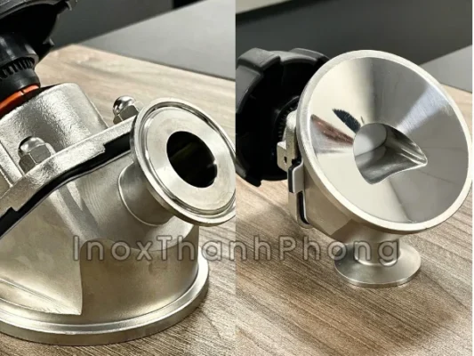 Van màng xả đáy bồn