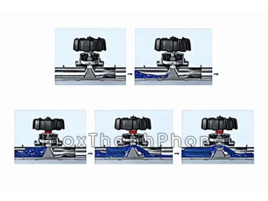 Nguyên lý hoạt động của van màng vi sinh inox