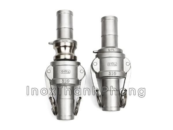 1 bộ khớp nối nhanh inox hoàn chỉnh