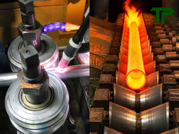 Quá trình sản xuất đúc và hàn ống inox