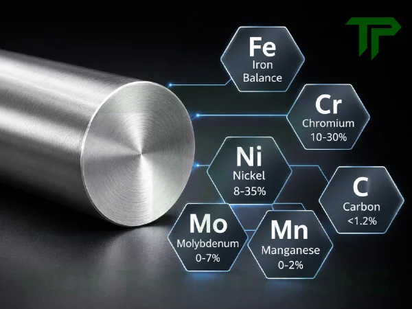 Thành phần hợp kim chính có trong inox