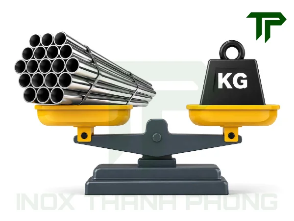 Trọng lượng của ống là thông số quan trọng để tính toán phương án thi công