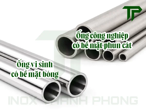 Sự khác nhau giữa inox vi sinh và inox công nghiệp