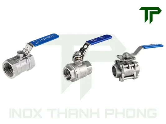 Van bi ren inox tay gạt