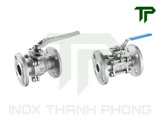 Van bi mặt bích tay gạt
