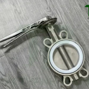 Vì sao kiểu wafer làm van bướm inox tay gạt gọn và dễ lắp?
