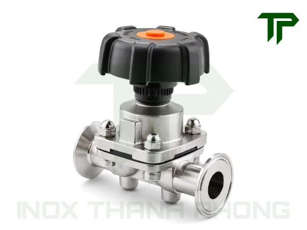 Van màng kép vi sinh (PTFE + EPDM) inox 316L