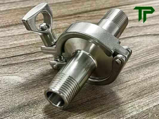 Bộ clamp ren ngoài inox vi sinh dùng để làm gì?