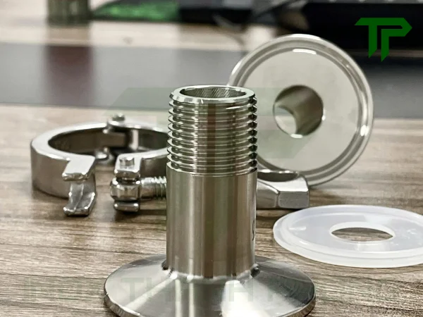 bo-clamp-ren-ngoai-inox-vi-sinh-5 Điểm khác biệt giữa bộ clamp ren ngoài và mặt clamp ren ngoài