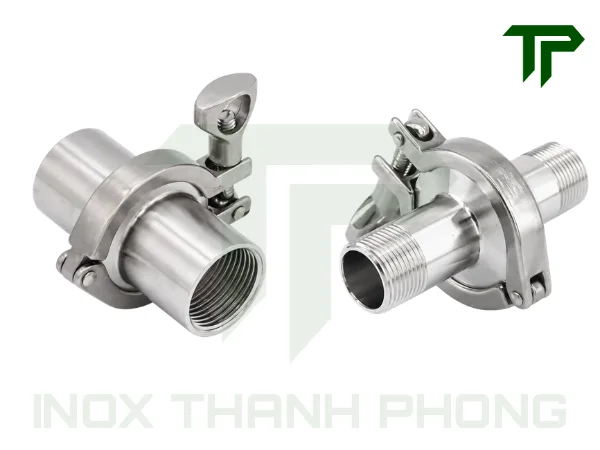 bo-clamp-ren-ngoai-inox-vi-sinh-6 So sánh bộ clamp ren ngoài và bộ clamp ren trong inox vi sinh