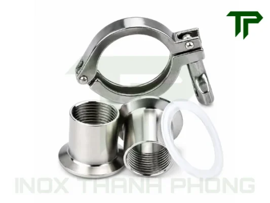 Lưu ý khi lắp đặt bộ clamp ren trong inox vi sinh