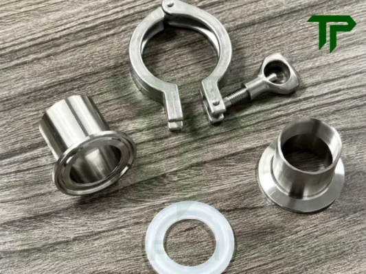 Cùm kẹp clamp inox vi sinh có vai trò gì trong bộ clamp?