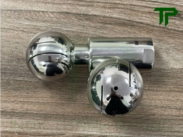 Cầu CIP xoay ren inox vi sinh