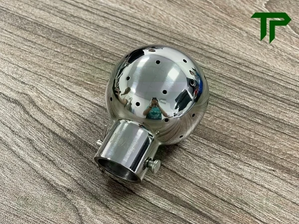 Cầu CIP cố định gài chốt inox vi sinh