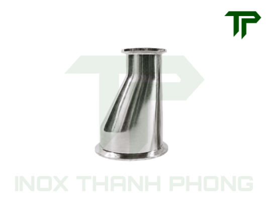 Côn thu vi sinh clamp lệch tâm