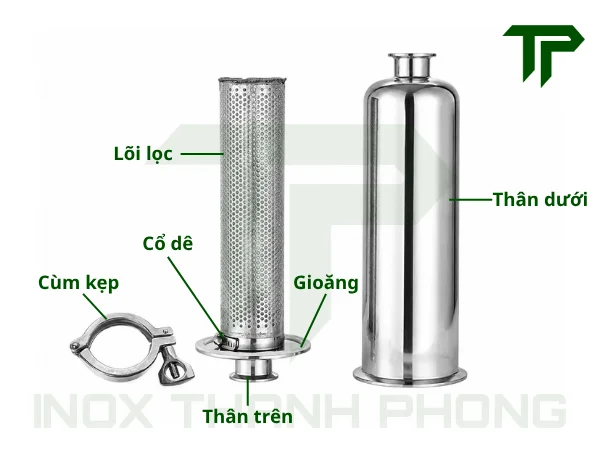 cot-loc-thang-inox-vi-sinh-8 Cấu tạo của cột lọc thẳng inox vi sinh