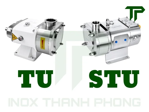 Phân biệt 2 mã đầu bơm Lobe TU và STU
