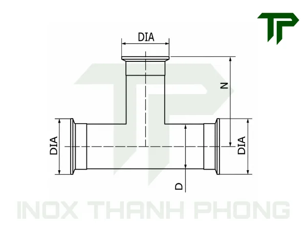 te-clamp-inox-vi-sinh-5 Bản vẽ kỹ thuật tê clamp inox vi sinh