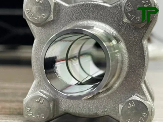 Đặc điểm vật liệu cấu tạo của van bi 3PC hàn inox vi sinh có khóa