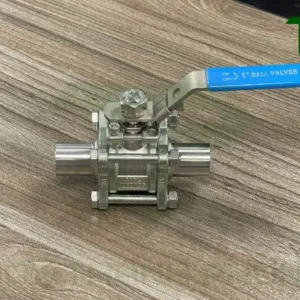 Ứng dụng của van bi 3PC hàn inox vi sinh tay gạt có khóa