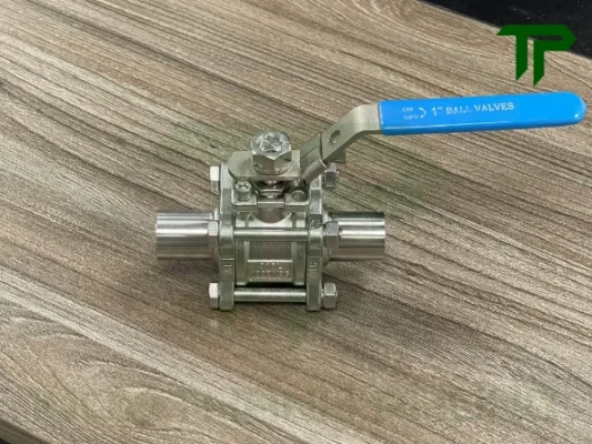 Ứng dụng của van bi 3PC hàn inox vi sinh tay gạt có khóa